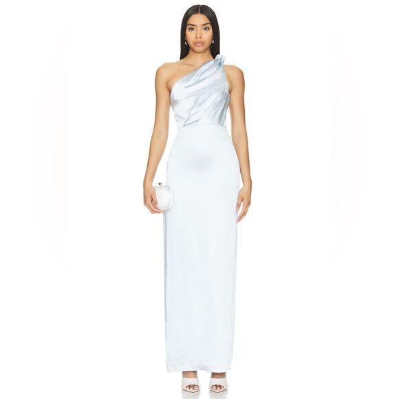 Lovers and friends Bella gown in baby blue. NWT SIZE SMALL - Picture 1 of 7